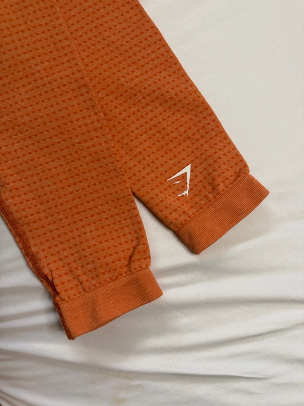 Gymshark Burnt Orange Seamless Leggings - Picture 5 of 5